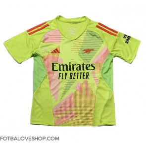 Arsenal Brankářské Domácí Dres 2024-25 Krátký Rukáv