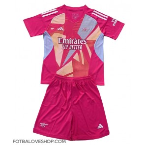 Arsenal Brankářské Dětské Venkovní Dres 2024-25 Krátký Rukáv (+ trenýrky)