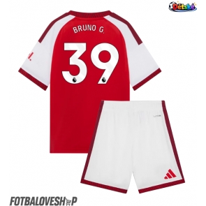 Arsenal Bruno Guimaraes #39 Dětské Domácí Dres 2026-27 Krátký Rukáv (+ trenýrky)