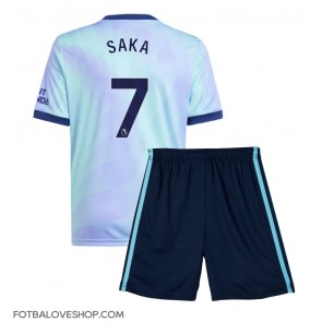 Arsenal Bukayo Saka #7 Dětské Alternativní Dres 2024-25 Krátký Rukáv (+ trenýrky)