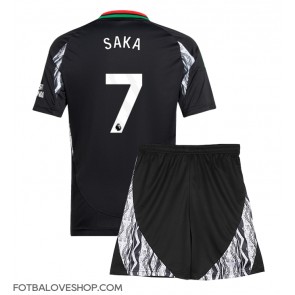 Arsenal Bukayo Saka #7 Dětské Venkovní Dres 2024-25 Krátký Rukáv (+ trenýrky)
