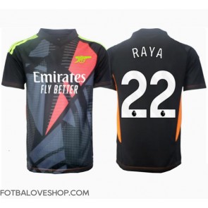 Arsenal David Raya #22 Brankářské Alternativní Dres 2024-25 Krátký Rukáv