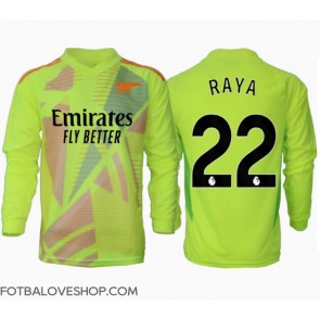Arsenal David Raya #22 Brankářské Domácí Dres 2024-25 Dlouhý Rukáv