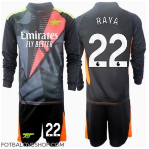 Arsenal David Raya #22 Brankářské Dětské Alternativní Dres 2024-25 Dlouhý Rukáv (+ trenýrky)