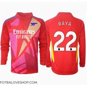 Arsenal David Raya #22 Brankářské Venkovní Dres 2024-25 Dlouhý Rukáv
