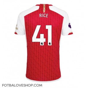 Arsenal Declan Rice #41 Domácí Dres 2023-24 Krátký Rukáv
