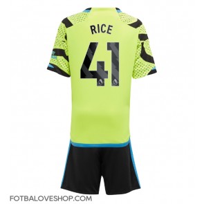 Arsenal Declan Rice #41 Dětské Venkovní Dres 2023-24 Krátký Rukáv (+ trenýrky)