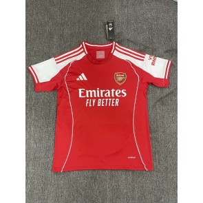 Arsenal Domácí Dres 2025-26 Krátký Rukáv