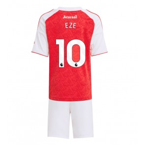 Arsenal Eberechi Eze #10 Dětské Domácí Dres 2025-26 Krátký Rukáv (+ trenýrky)