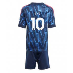 Arsenal Eberechi Eze #10 Dětské Venkovní Dres 2025-26 Krátký Rukáv (+ trenýrky)