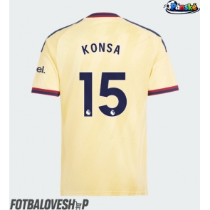 Arsenal Ezri Konsa #15 Alternativní Dres 2026-27 Krátký Rukáv