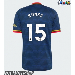 Arsenal Ezri Konsa #15 Venkovní Dres 2026-27 Krátký Rukáv