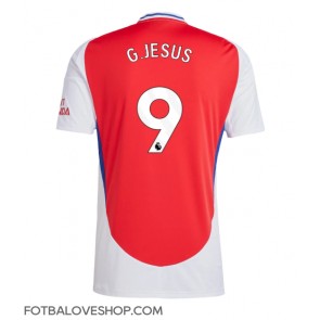 Arsenal Gabriel Jesus #9 Domácí Dres 2024-25 Krátký Rukáv