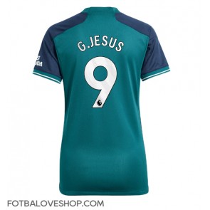Arsenal Gabriel Jesus #9 Dámské Alternativní Dres 2023-24 Krátký Rukáv