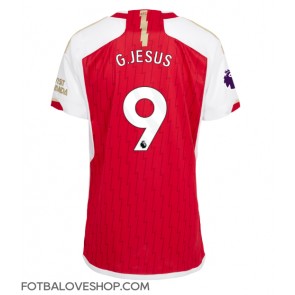 Arsenal Gabriel Jesus #9 Dámské Domácí Dres 2023-24 Krátký Rukáv