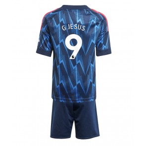 Arsenal Gabriel Jesus #9 Dětské Venkovní Dres 2025-26 Krátký Rukáv (+ trenýrky)