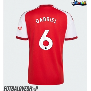 Arsenal Gabriel Magalhaes #6 Domácí Dres 2026-27 Krátký Rukáv