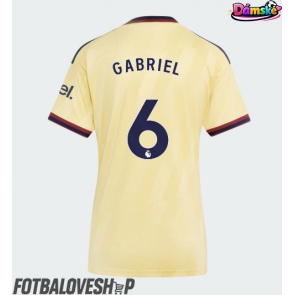 Arsenal Gabriel Magalhaes #6 Dámské Alternativní Dres 2026-27 Krátký Rukáv