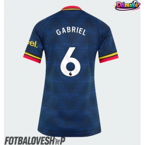 Arsenal Gabriel Magalhaes #6 Dámské Venkovní Dres 2026-27 Krátký Rukáv