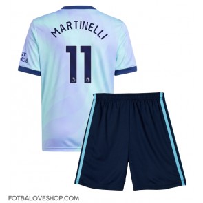 Arsenal Gabriel Martinelli #11 Dětské Alternativní Dres 2024-25 Krátký Rukáv (+ trenýrky)