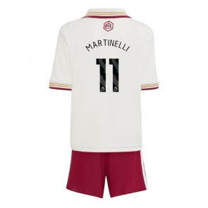 Arsenal Gabriel Martinelli #11 Dětské Alternativní Dres 2025-26 Krátký Rukáv (+ trenýrky)