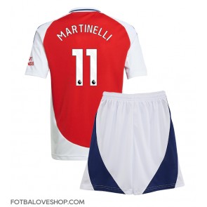 Arsenal Gabriel Martinelli #11 Dětské Domácí Dres 2024-25 Krátký Rukáv (+ trenýrky)