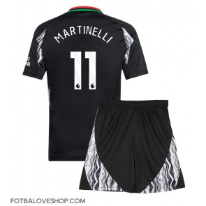 Arsenal Gabriel Martinelli #11 Dětské Venkovní Dres 2024-25 Krátký Rukáv (+ trenýrky)