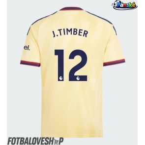 Arsenal Jurrien Timber #12 Alternativní Dres 2026-27 Krátký Rukáv