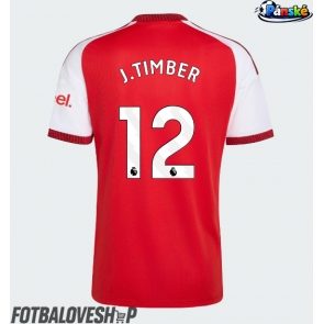 Arsenal Jurrien Timber #12 Domácí Dres 2026-27 Krátký Rukáv