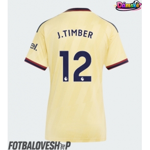 Arsenal Jurrien Timber #12 Dámské Alternativní Dres 2026-27 Krátký Rukáv