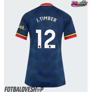 Arsenal Jurrien Timber #12 Dámské Venkovní Dres 2026-27 Krátký Rukáv