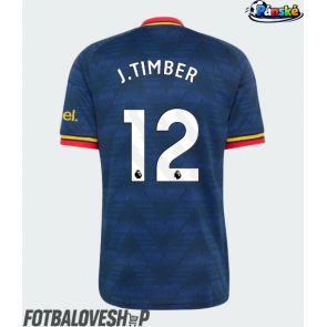 Arsenal Jurrien Timber #12 Venkovní Dres 2026-27 Krátký Rukáv