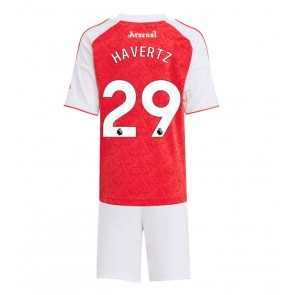 Arsenal Kai Havertz #29 Dětské Domácí Dres 2025-26 Krátký Rukáv (+ trenýrky)