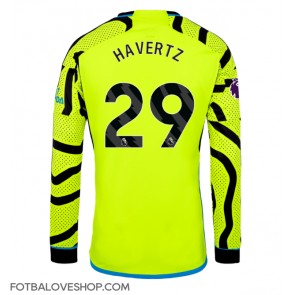 Arsenal Kai Havertz #29 Venkovní Dres 2023-24 Dlouhý Rukáv