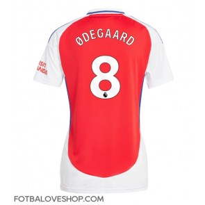 Arsenal Martin Odegaard #8 Dámské Domácí Dres 2024-25 Krátký Rukáv