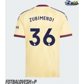 Arsenal Martin Zubimendi #36 Alternativní Dres 2026-27 Krátký Rukáv