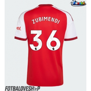 Arsenal Martin Zubimendi #36 Domácí Dres 2026-27 Krátký Rukáv