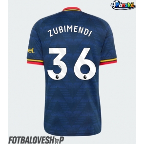 Arsenal Martin Zubimendi #36 Venkovní Dres 2026-27 Krátký Rukáv