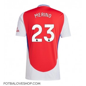 Arsenal Mikel Merino #23 Domácí Dres 2024-25 Krátký Rukáv