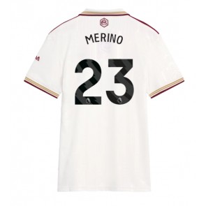 Arsenal Mikel Merino #23 Dámské Alternativní Dres 2025-26 Krátký Rukáv