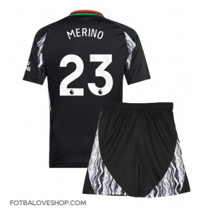 Arsenal Mikel Merino #23 Dětské Venkovní Dres 2024-25 Krátký Rukáv (+ trenýrky)