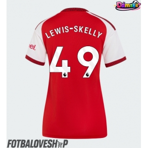 Arsenal Myles Lewis-Skelly #49 Dámské Domácí Dres 2026-27 Krátký Rukáv