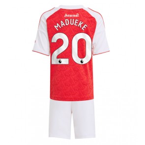 Arsenal Noni Madueke #20 Dětské Domácí Dres 2025-26 Krátký Rukáv (+ trenýrky)