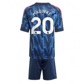 Arsenal Noni Madueke #20 Dětské Venkovní Dres 2025-26 Krátký Rukáv (+ trenýrky)