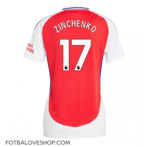 Arsenal Oleksandr Zinchenko #17 Dámské Domácí Dres 2024-25 Krátký Rukáv