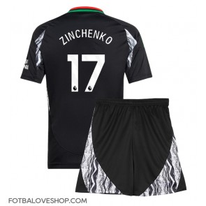 Arsenal Oleksandr Zinchenko #17 Dětské Venkovní Dres 2024-25 Krátký Rukáv (+ trenýrky)