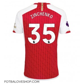 Arsenal Oleksandr Zinchenko #35 Domácí Dres 2023-24 Krátký Rukáv