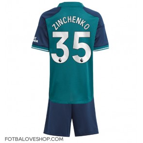 Arsenal Oleksandr Zinchenko #35 Dětské Alternativní Dres 2023-24 Krátký Rukáv (+ trenýrky)