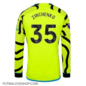 Arsenal Oleksandr Zinchenko #35 Venkovní Dres 2023-24 Dlouhý Rukáv