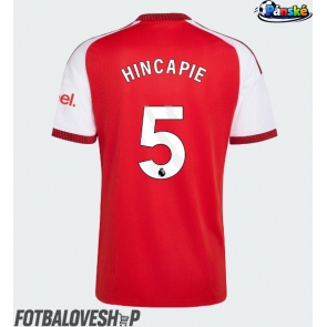Arsenal Piero Hincapie #5 Domácí Dres 2026-27 Krátký Rukáv